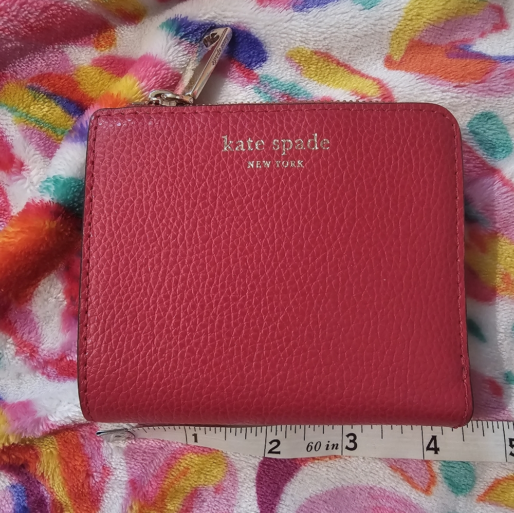 Red Kate spade wallet